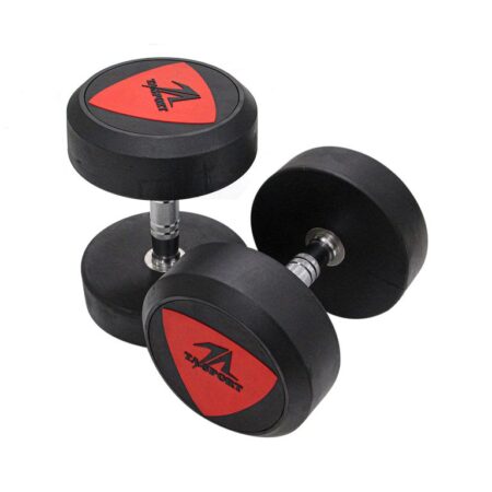 TA Sport Deluxe Rubber Dumbbell LS2023 Black