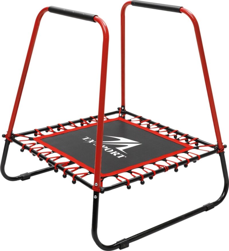 TA Sport 95CM Square Trampoline JKL-95IN S - Black/Red | 13120048-101