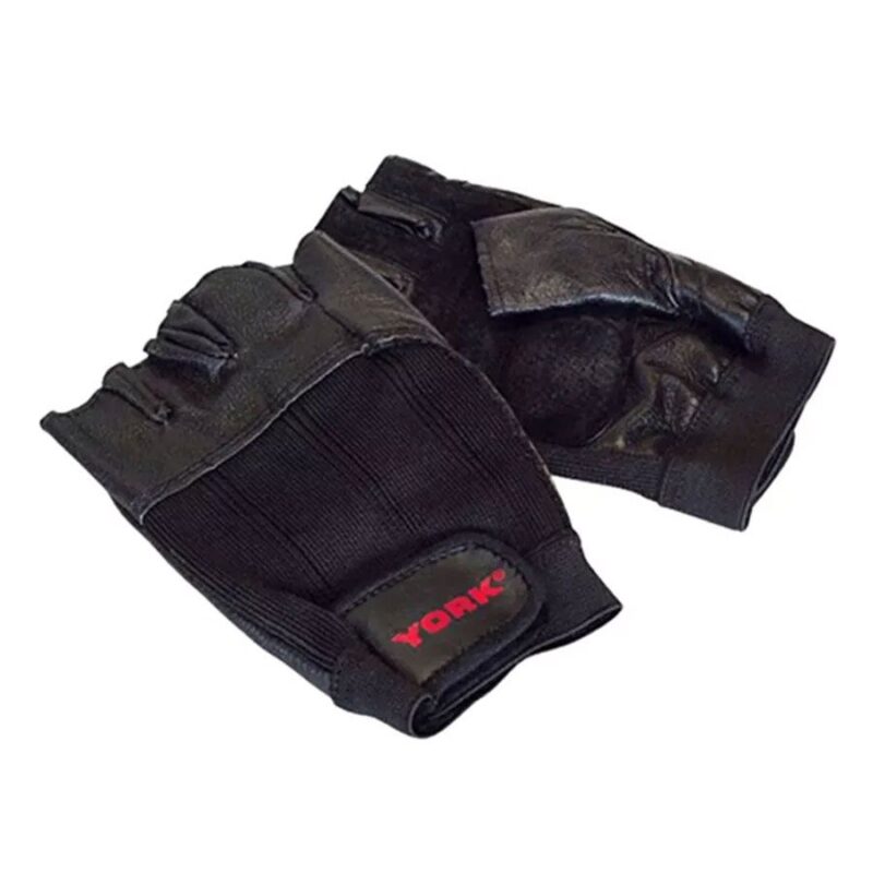 York Fitness Deluxe Leather Workout Glove 60189-S