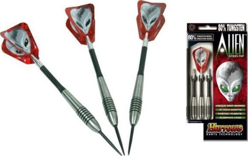 Harrows Darts Alien Tungsten Arrows 25Grms (80%) B612 - Silver | 12050006-659