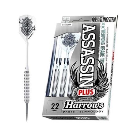 Harrows Assassin Plus Tungsten 80% Steel-tip Dart B922