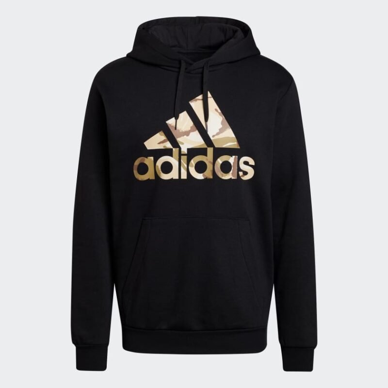 Adidas Essentials Fleece camo-Print Men's Hoodie GV2126