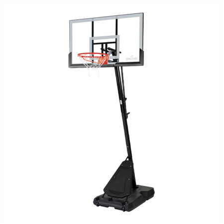 Spalding Gold Portable Basketball Hoop – 54" Acrylic Backboard