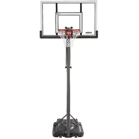 Life Time 52-Inch Shatterproof Backboard-Black | Portable Basketball System