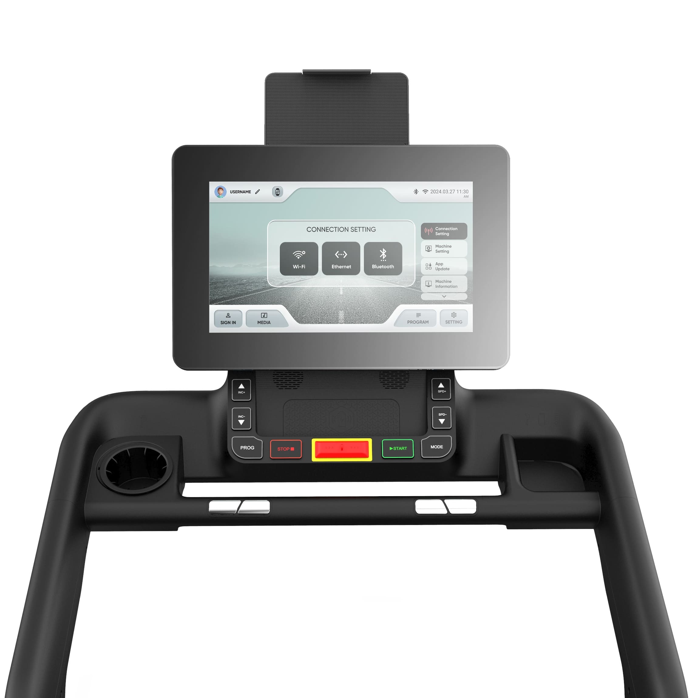 Axox Fitness Elevate T10 ENT Treadmill with 15.6" Touchscreen - Image 5