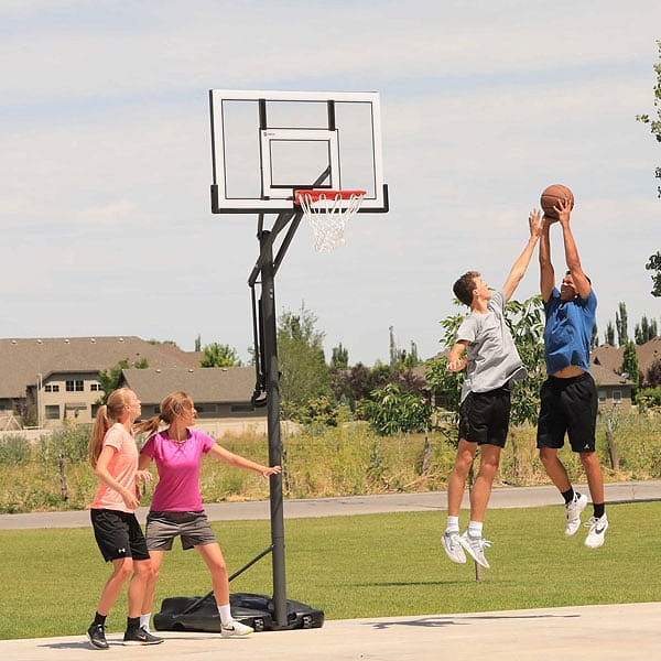 Life Time 54-Inch Portable Basketball Hoop 71522 Acrylic Backboard - Image 5