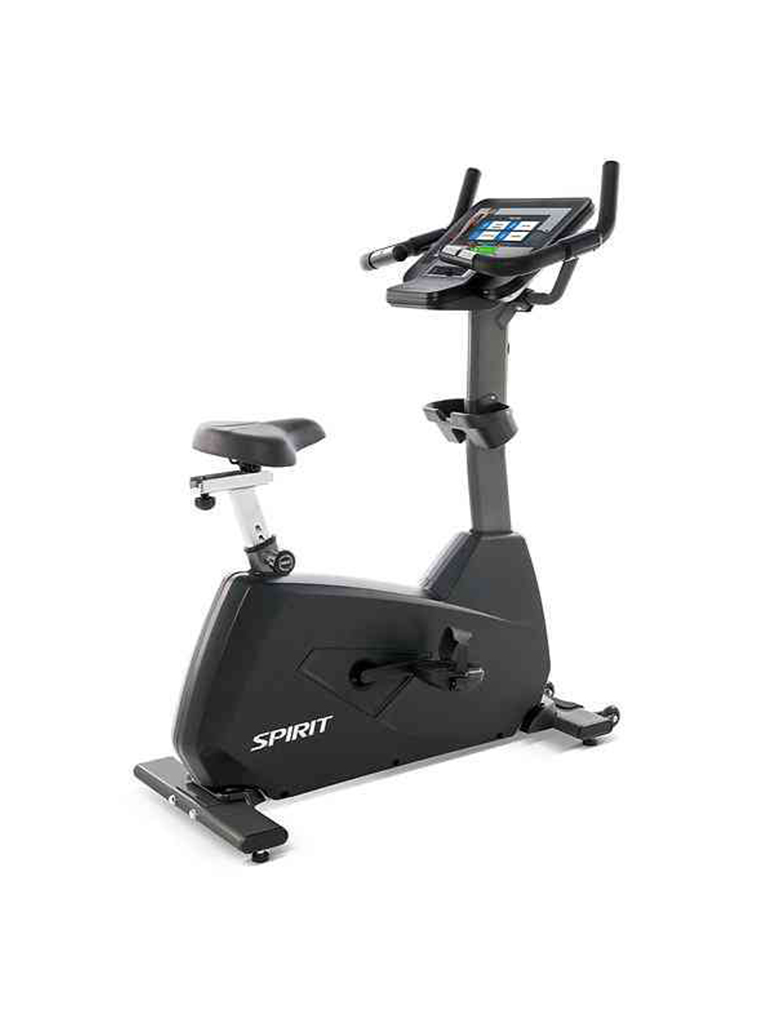 Spirit Fitness CU800ENT Commercial Upright Bike With Smart Console