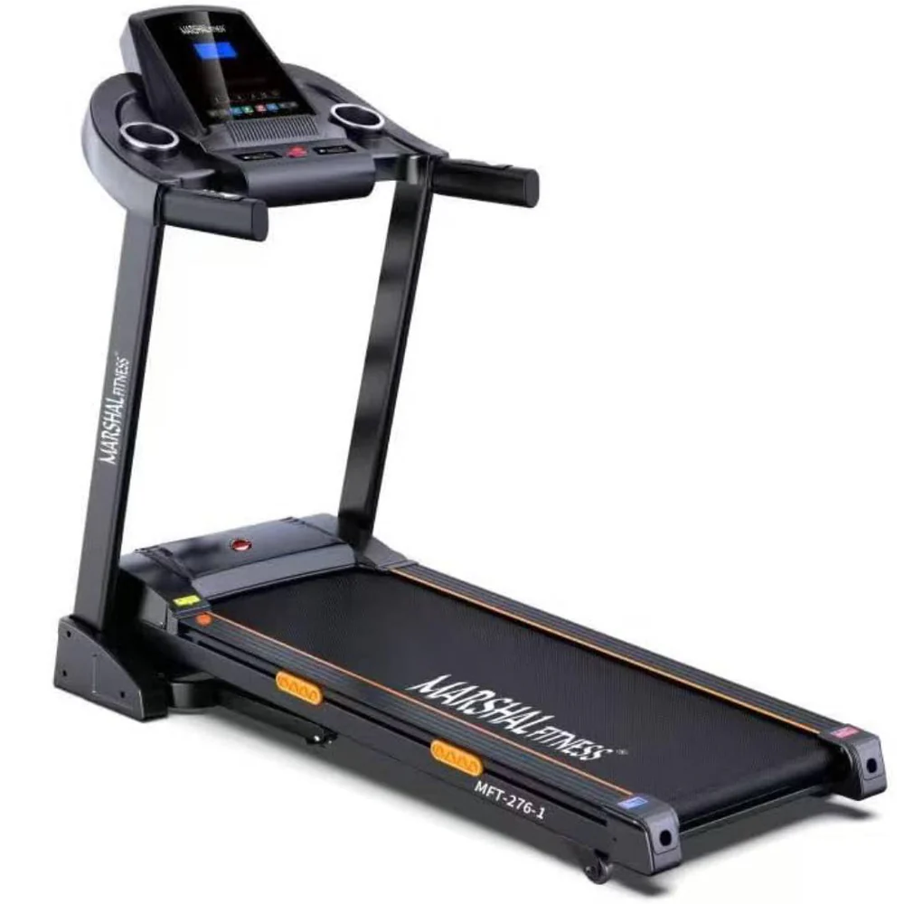 Marshal Fitness 3HP Foldable Auto-Incline Treadmill | Home Running