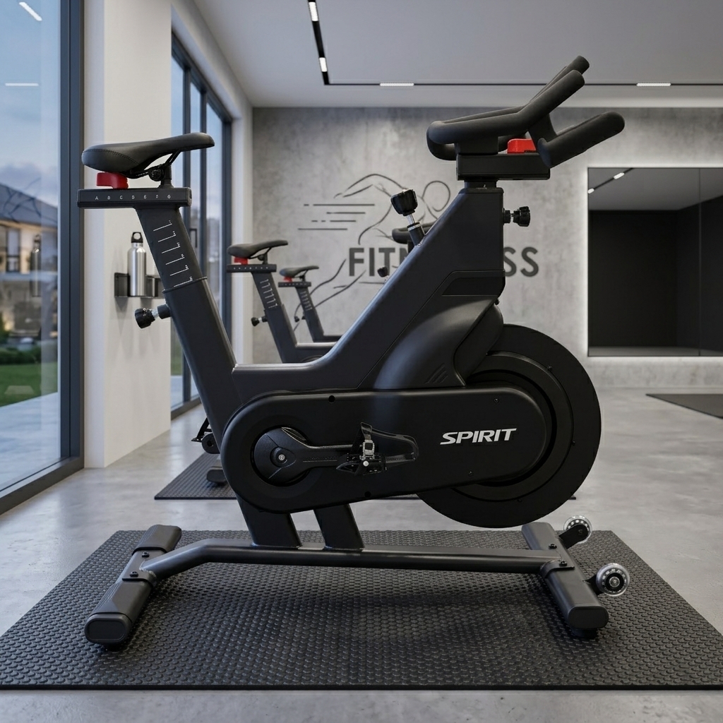 Spirit Fitness SBC800 Electro Magnetic Resistance Indoor Bike - Image 5