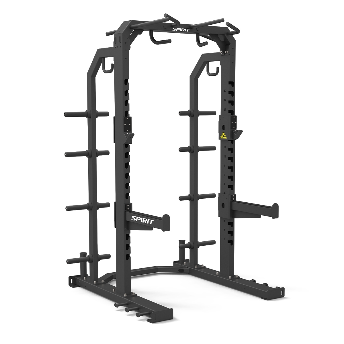 Spirit Fitness Multi-Functional Half Rack with Pull-Up Bar