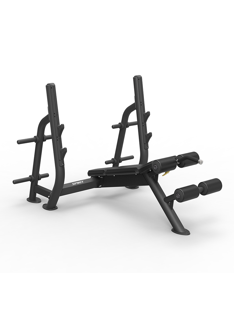 Spirit Fitness Olympic Decline Bench - Image 3