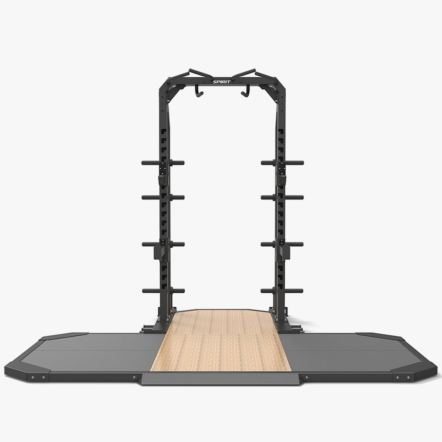 Spirit Fitness 4202-P Half Rack & Platform - Image 2