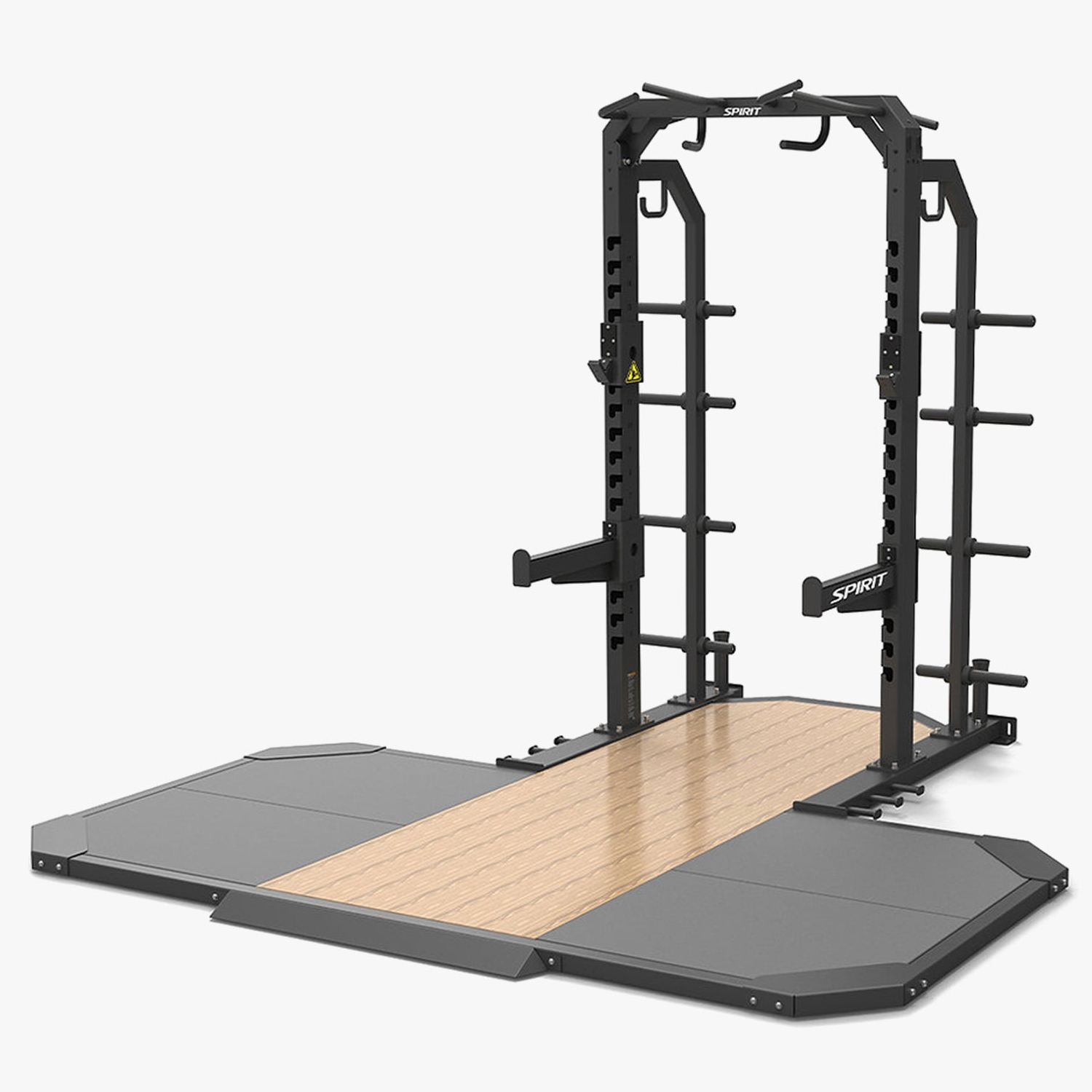 Spirit Fitness 4202-P Half Rack & Platform - Image 3