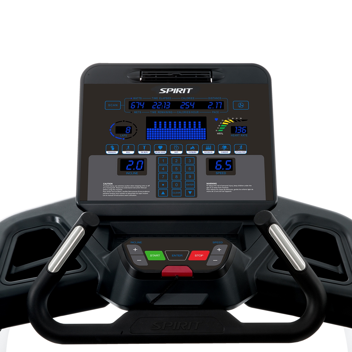 Spirit Fitness CT900ENT Commercial Treadmill - Image 3